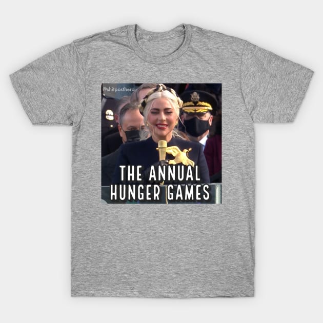 The First Annual Hunger Games T-Shirt by Shit Post Hero